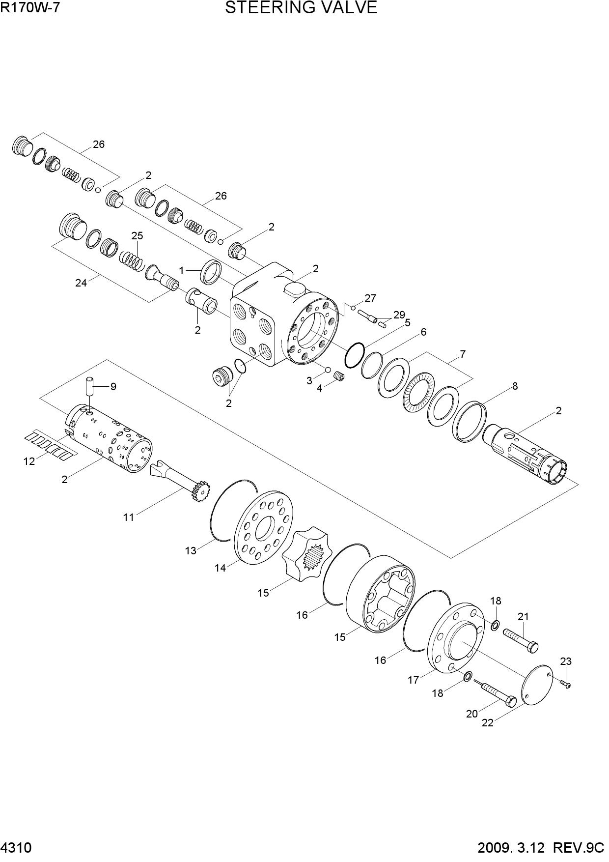 STEERING VALVE