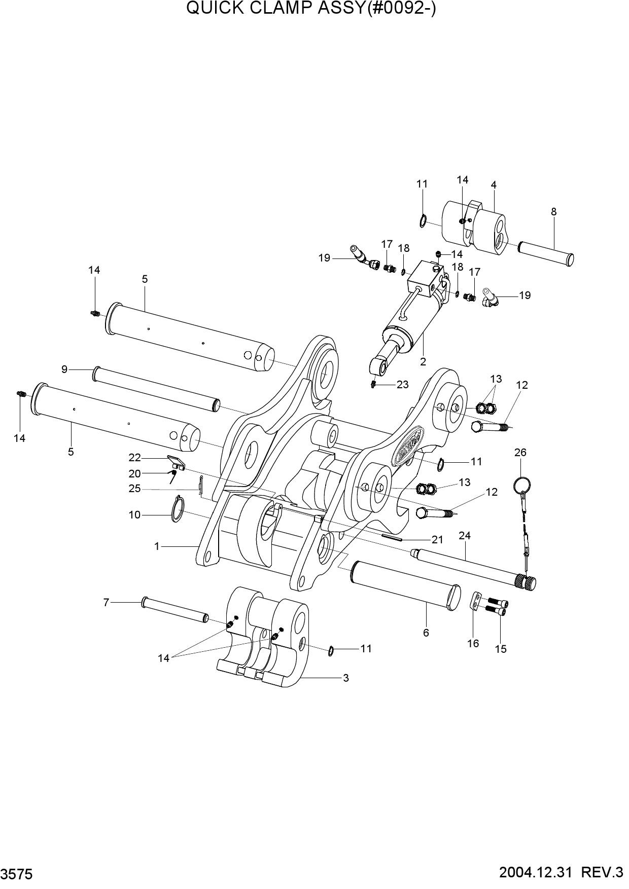 QUICK CLAMP ASSY(#0092-)