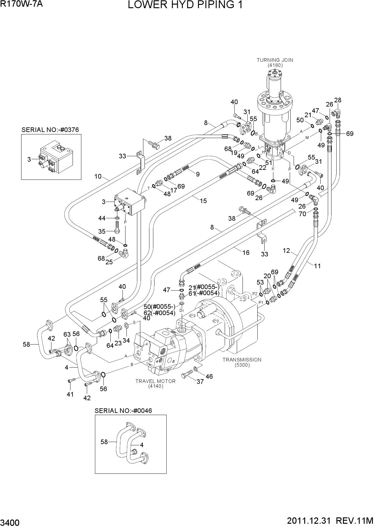 LOWER HYD PIPING 1