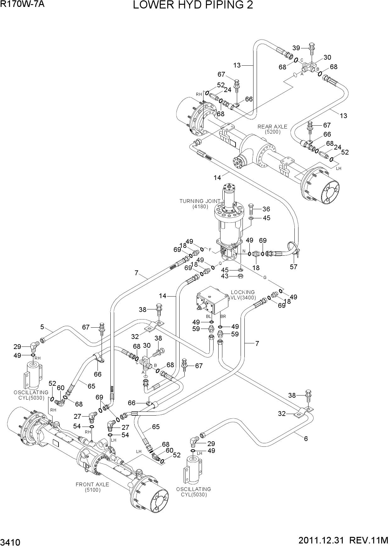 LOWER HYD PIPING 2