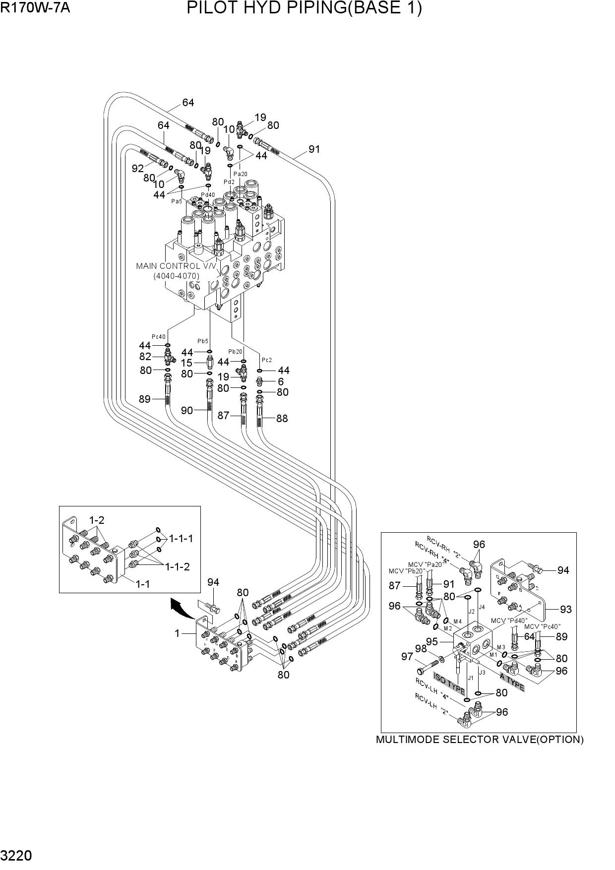 PILOT HYD PIPING(BASE 1)