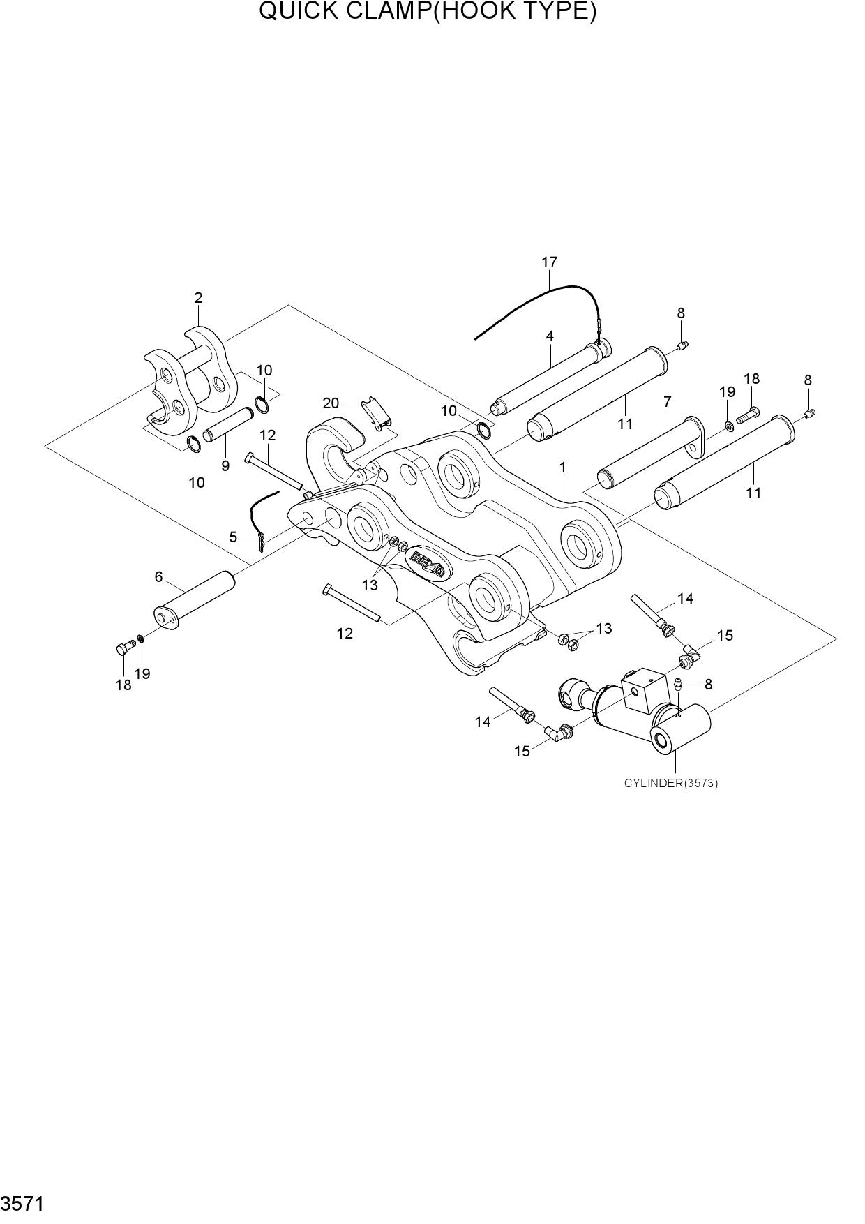 QUICK CLAMP(HOOK TYPE)