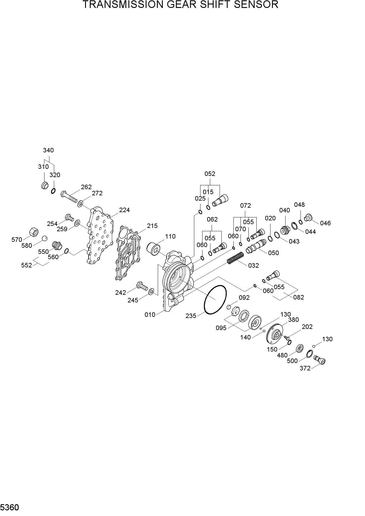 TRANSMISSION GEAR SHIFT SENSOR