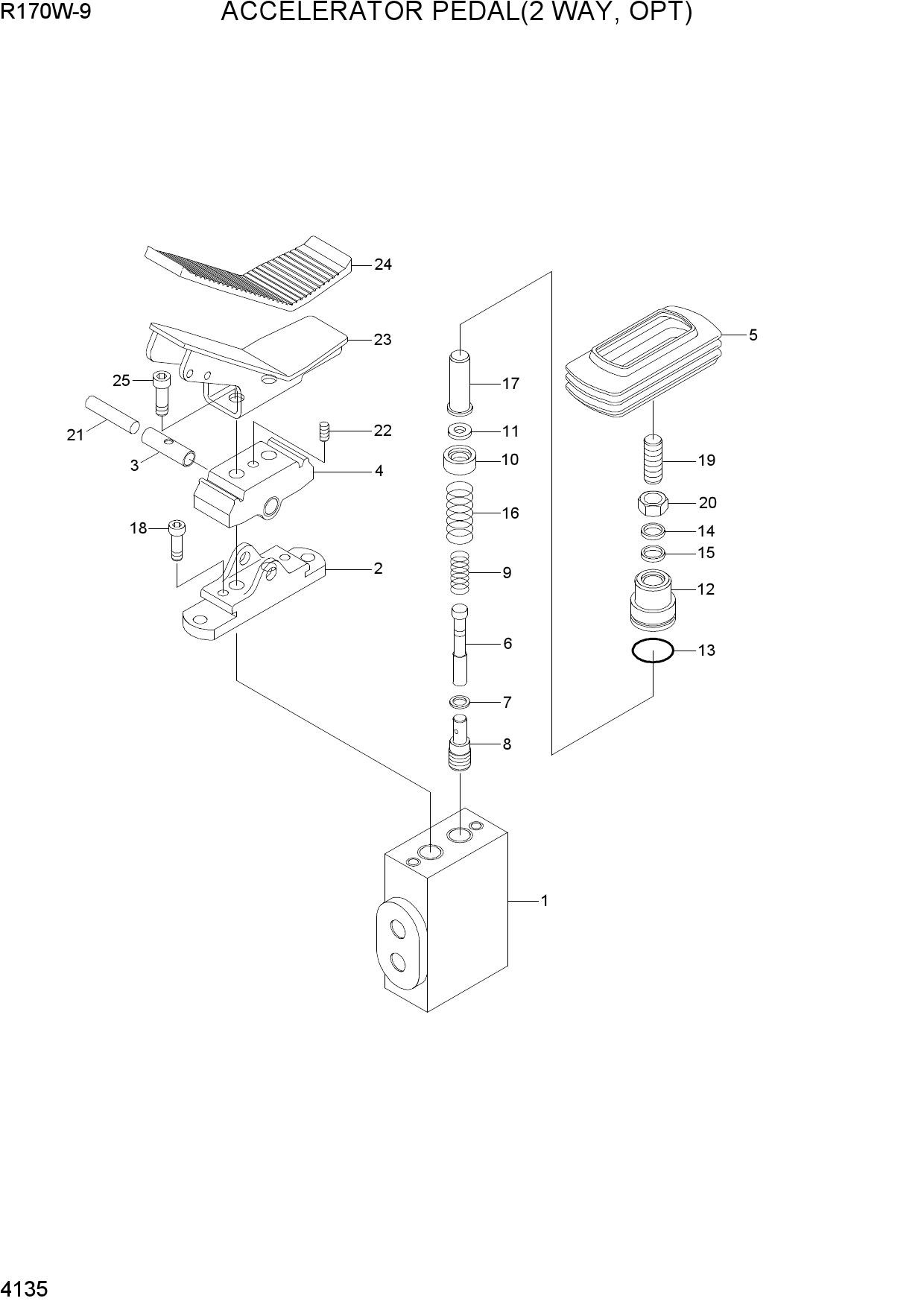 ACCELERATOR PEDAL(2 WAY, OPTION)