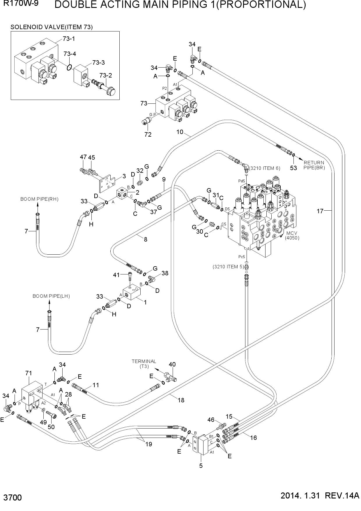 DOUBLE ACTING MAIN PIPING1(PROPORTIONAL)