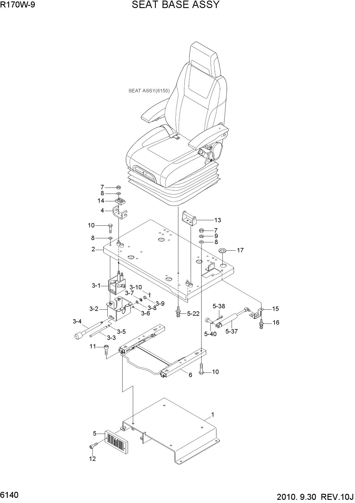 SEAT BASE ASSY