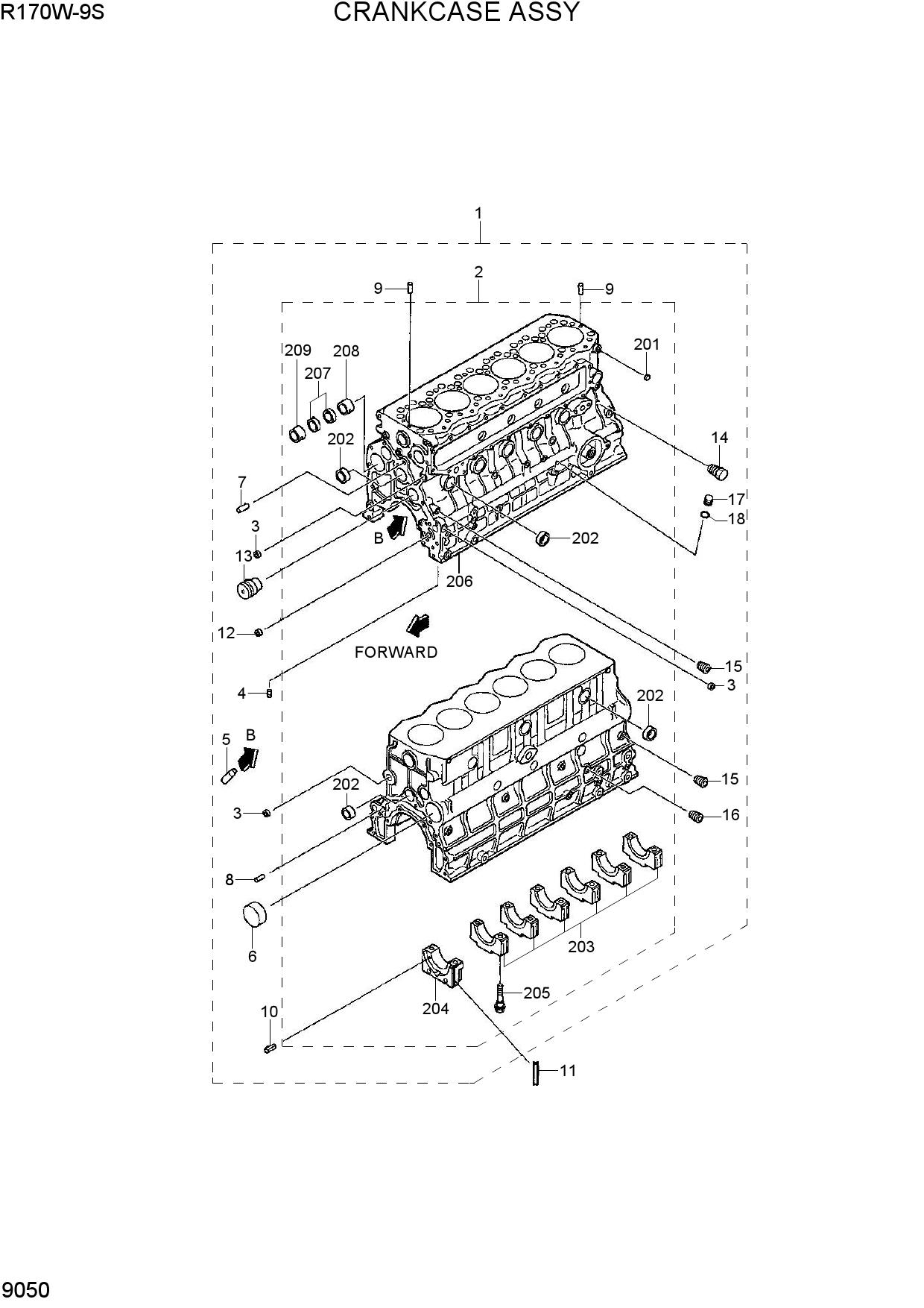 CRANKCASE ASSY