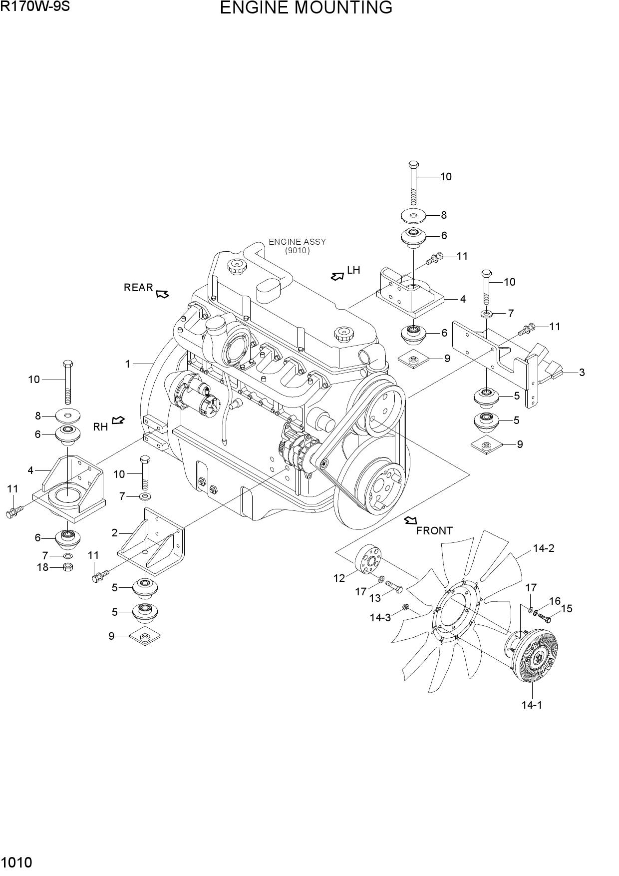 ENGINE MOUNTING
