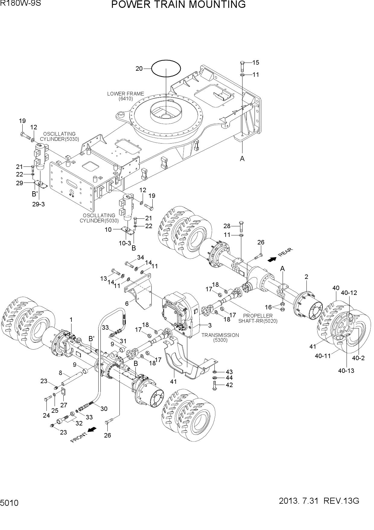 POWER TRAIN MOUNTING