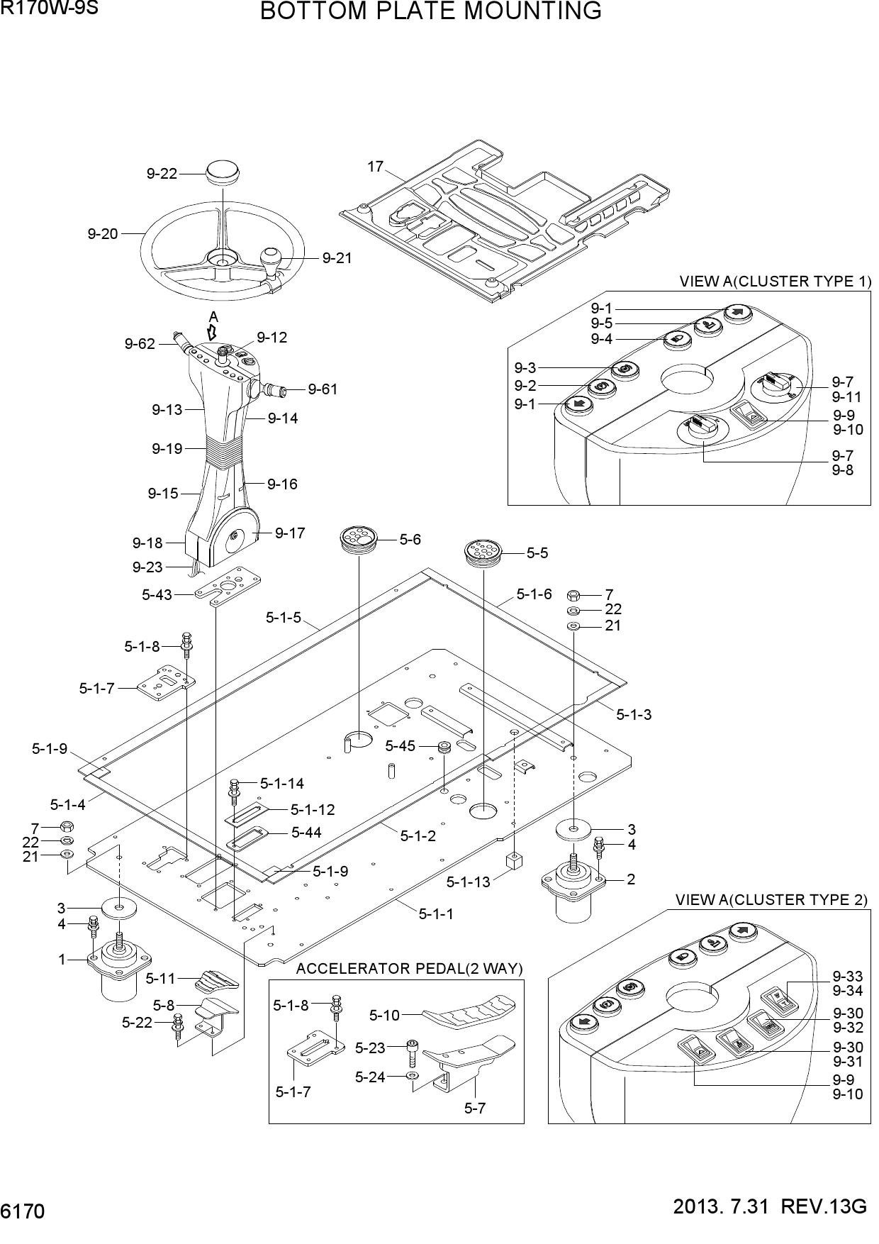 BOTTOM PLATE MOUNTING
