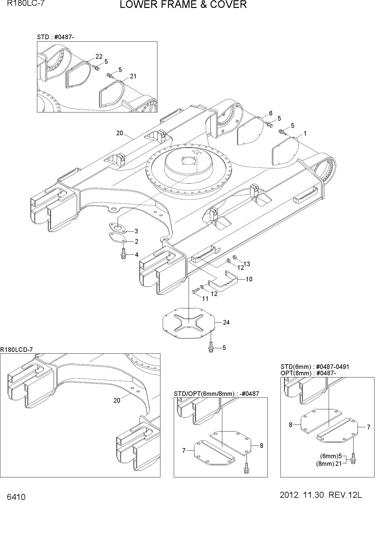 LOWER FRAME & COVER