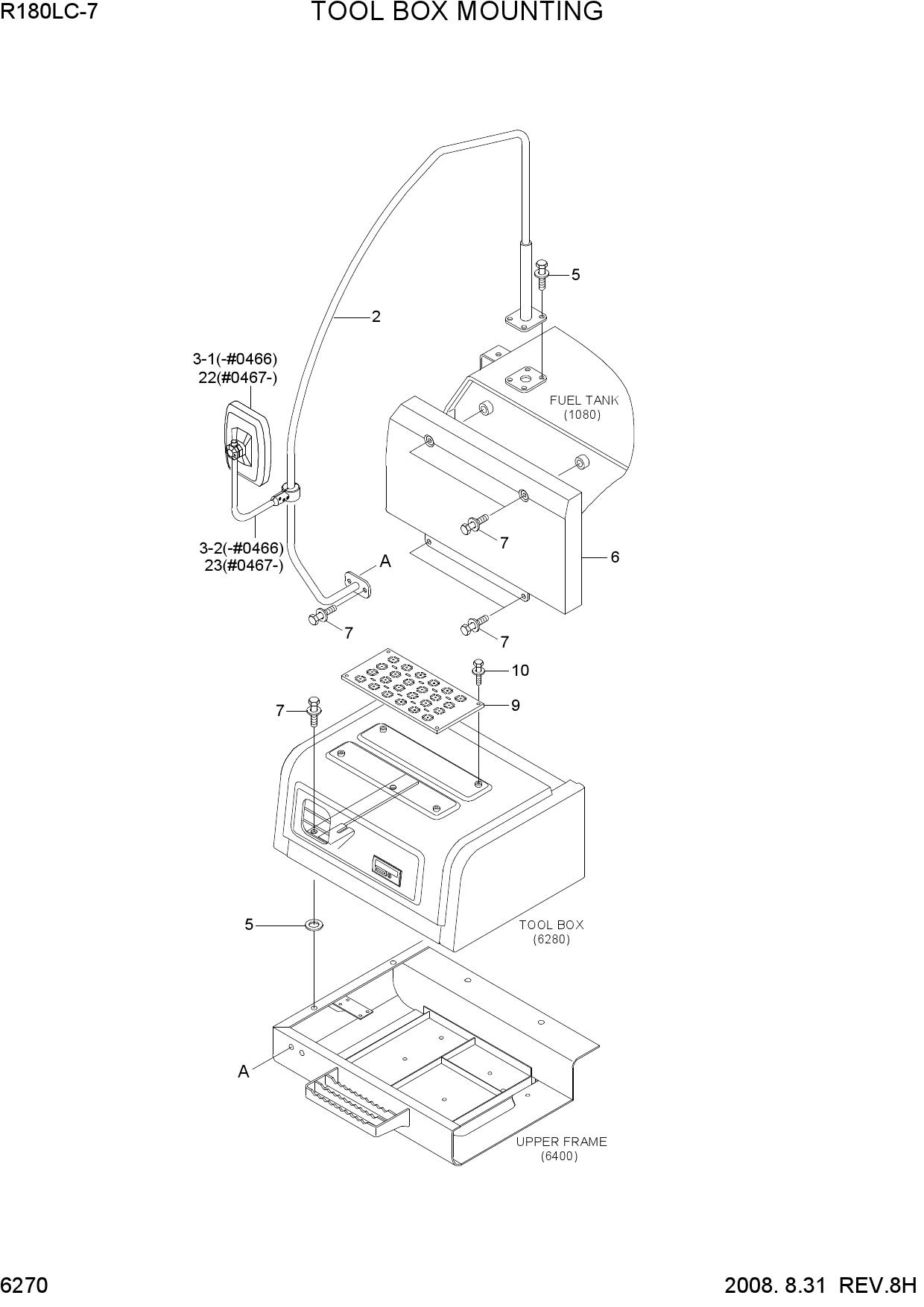 TOOL BOX MOUNTING