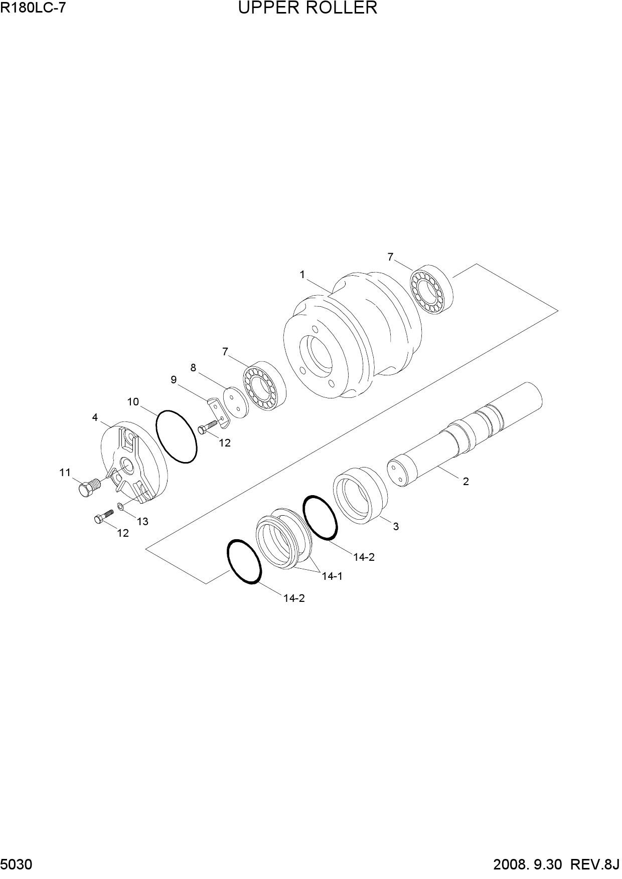 UPPER ROLLER