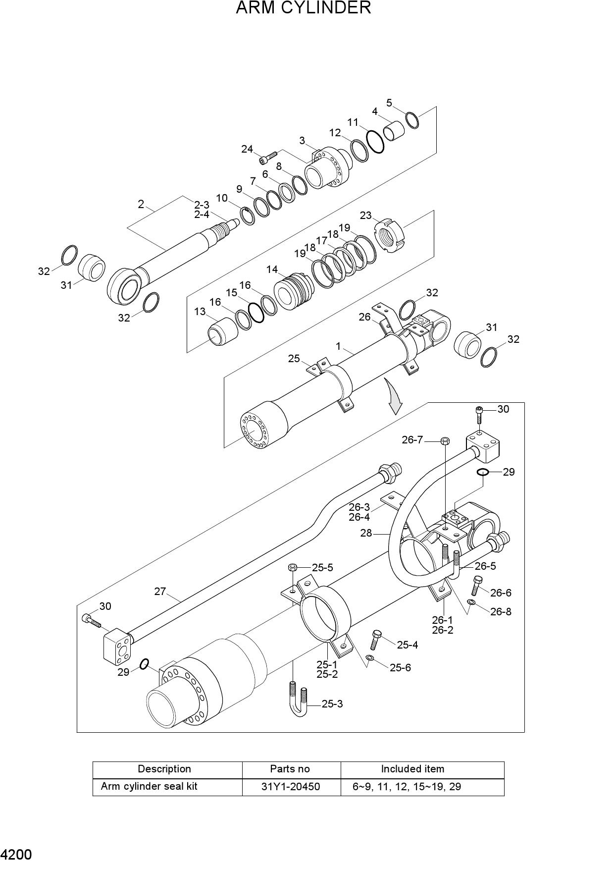 ARM CYLINDER