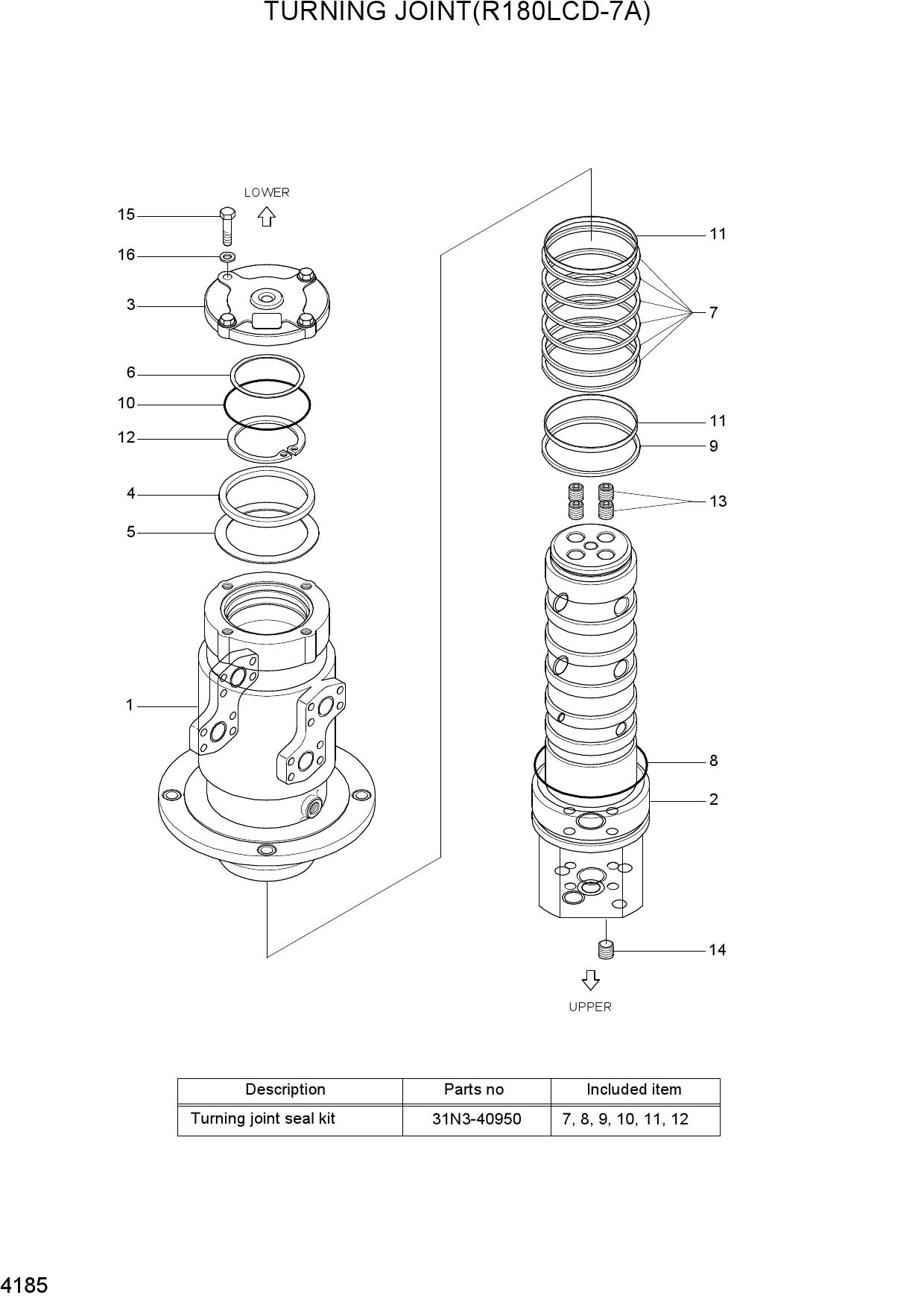 TURNING JOINT(R180LCD-7A)