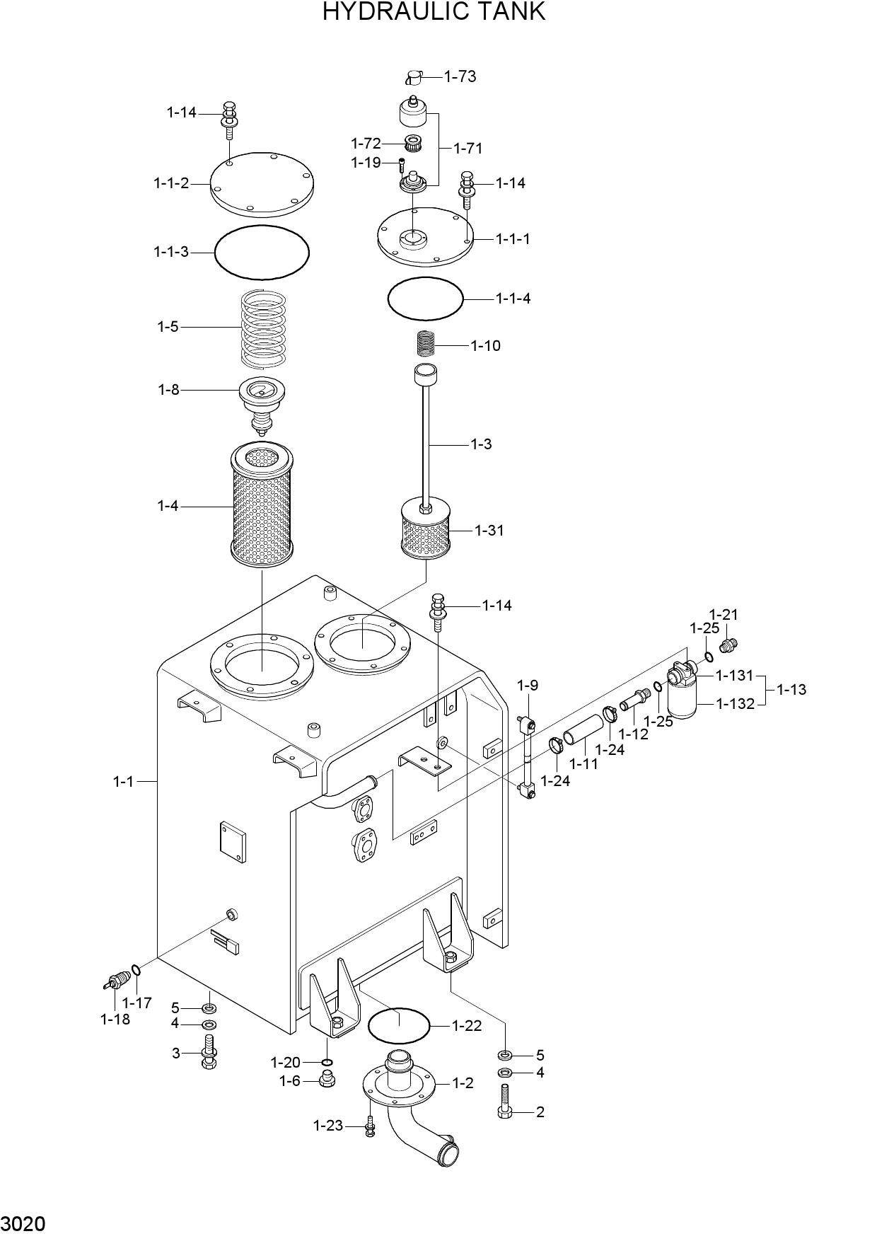 HYDRAULIC TANK