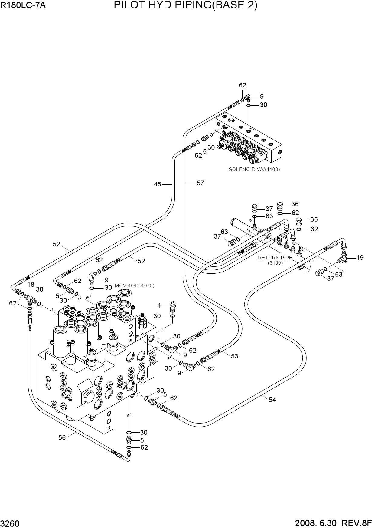 PILOT HYD PIPING(BASE 2)