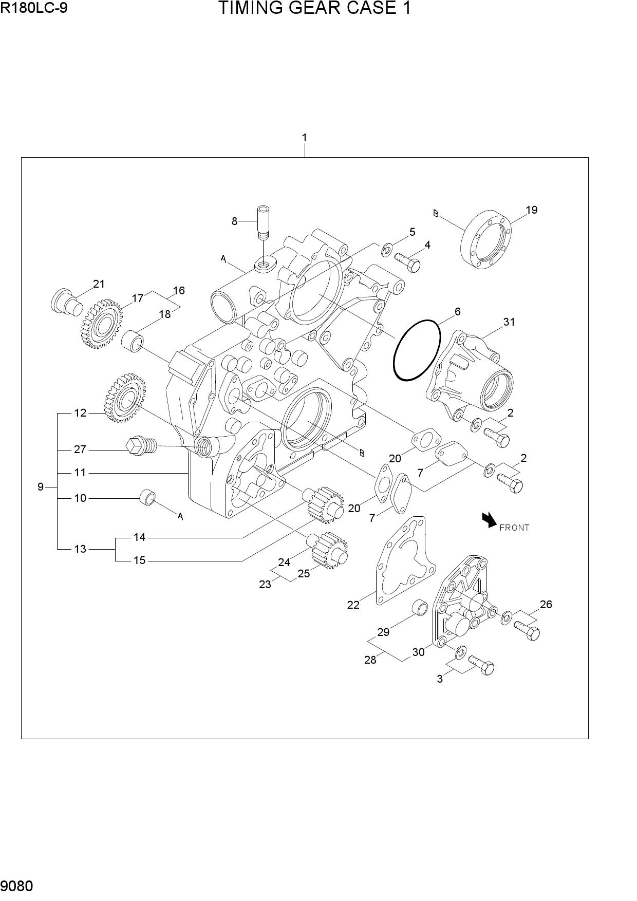 TIMING GEAR CASE 1