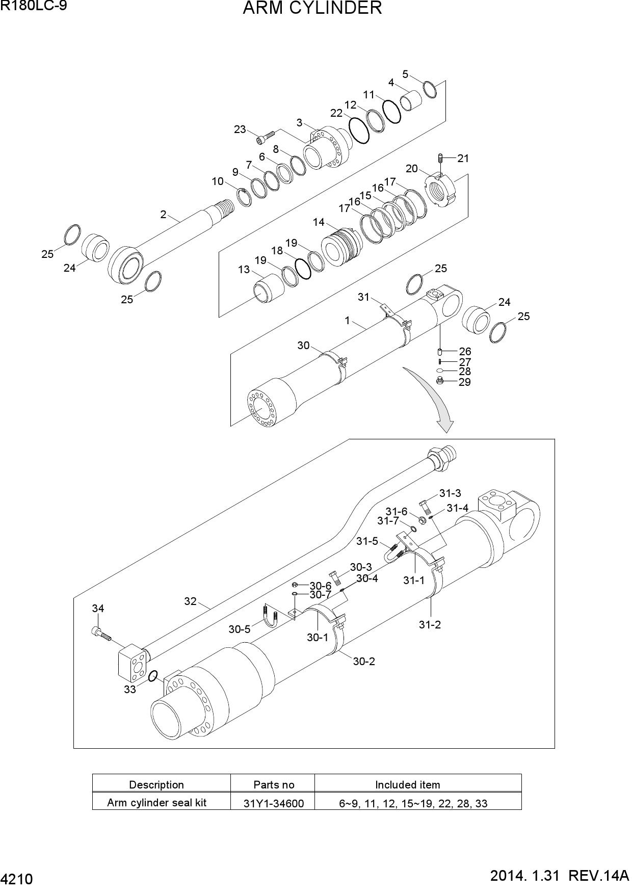 ARM CYLINDER