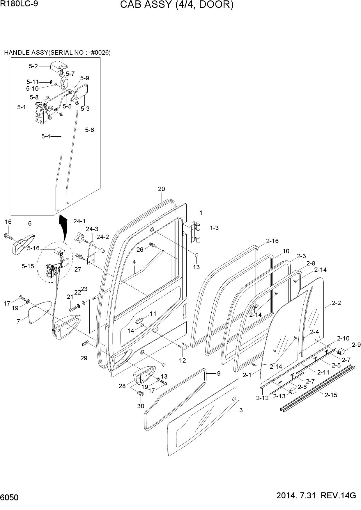 CAB ASSY(4/4, DOOR)