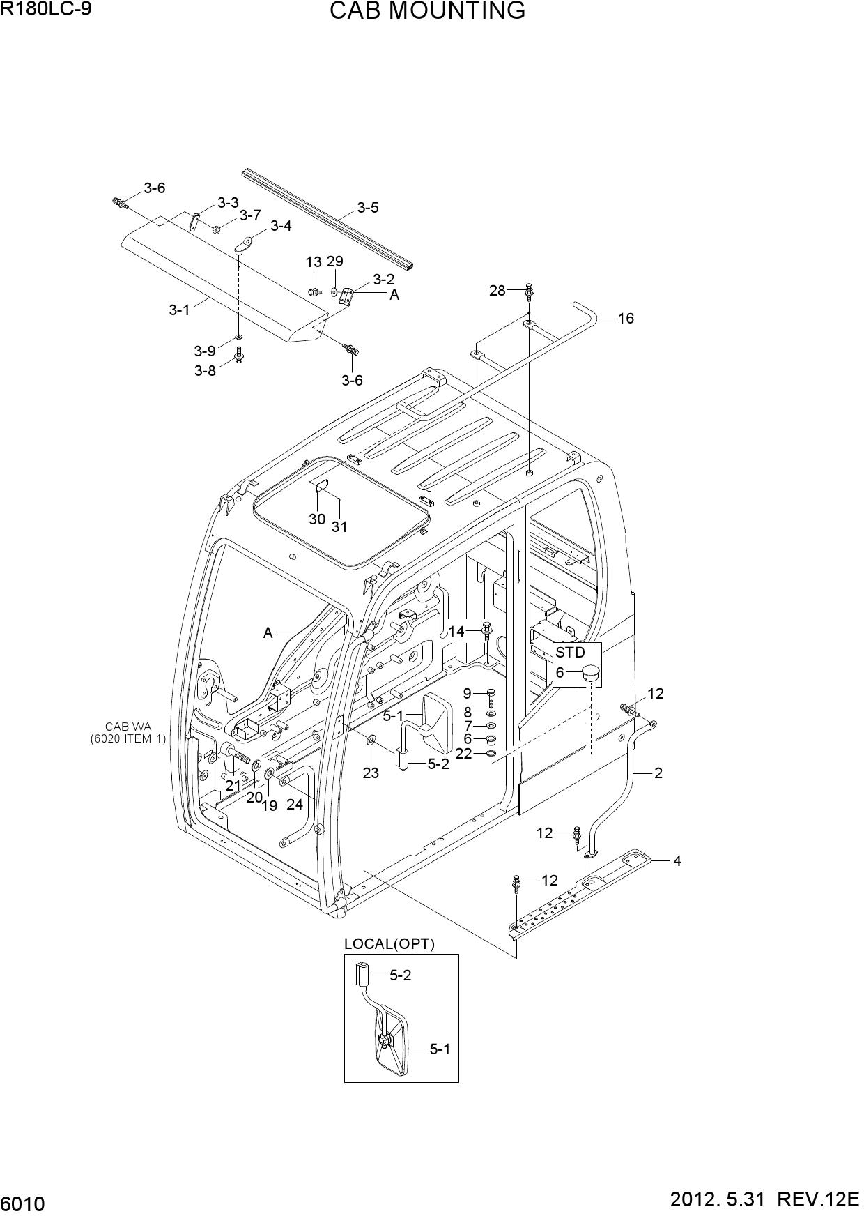 CAB MOUNTING