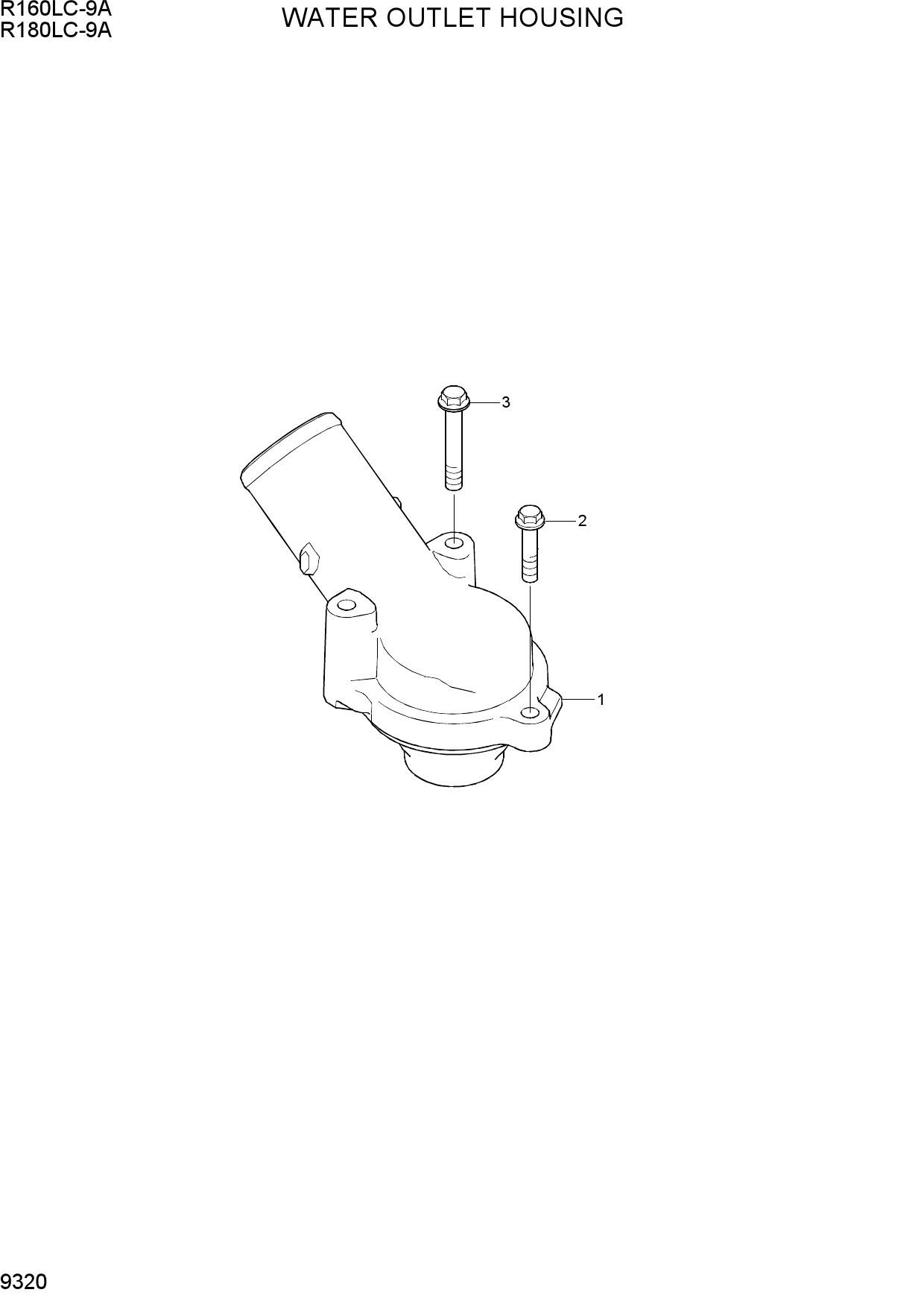 WATER OUTLET HOUSING
