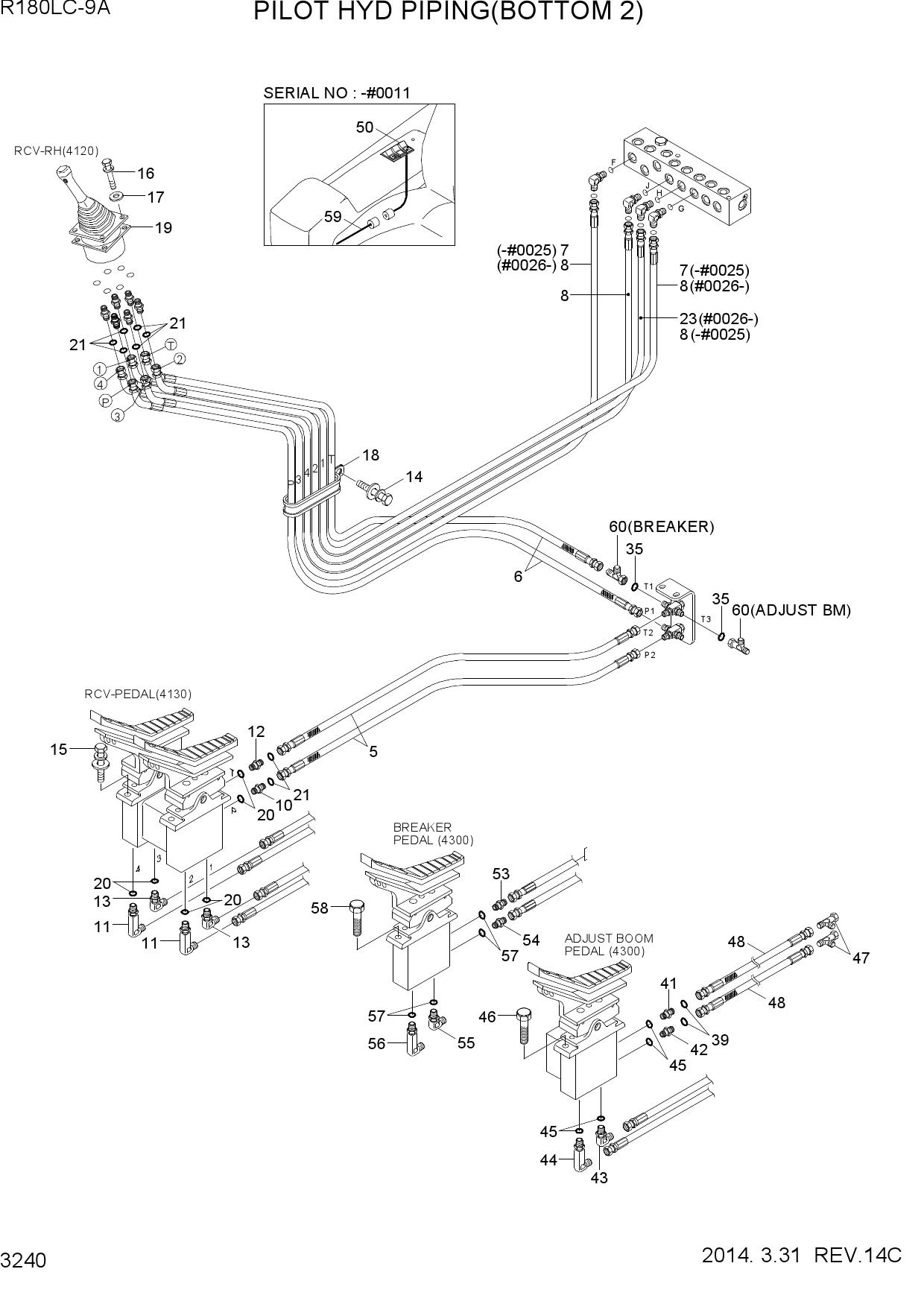 PILOT HYD PIPING(BOTTOM 2)