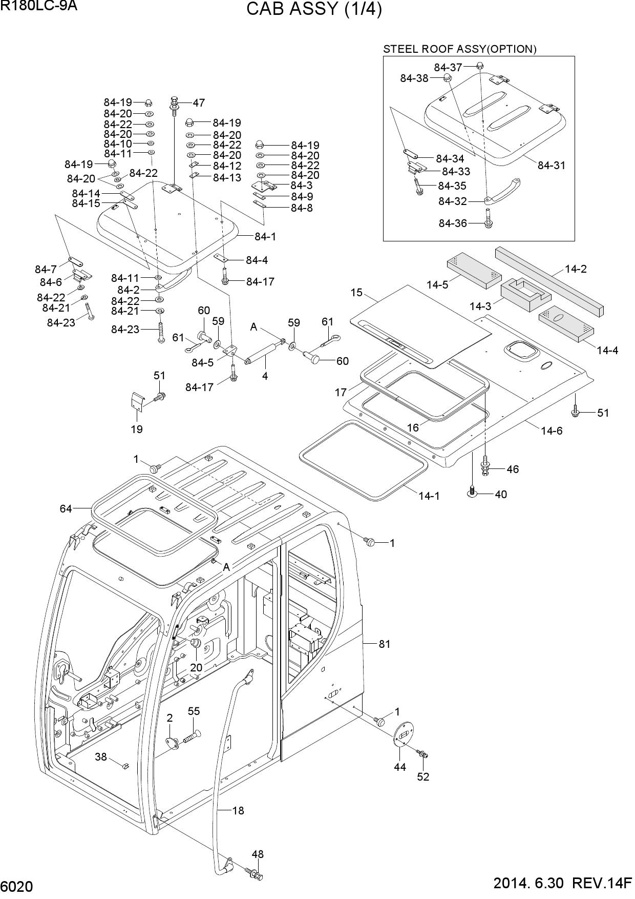 CAB ASSY(1/4)