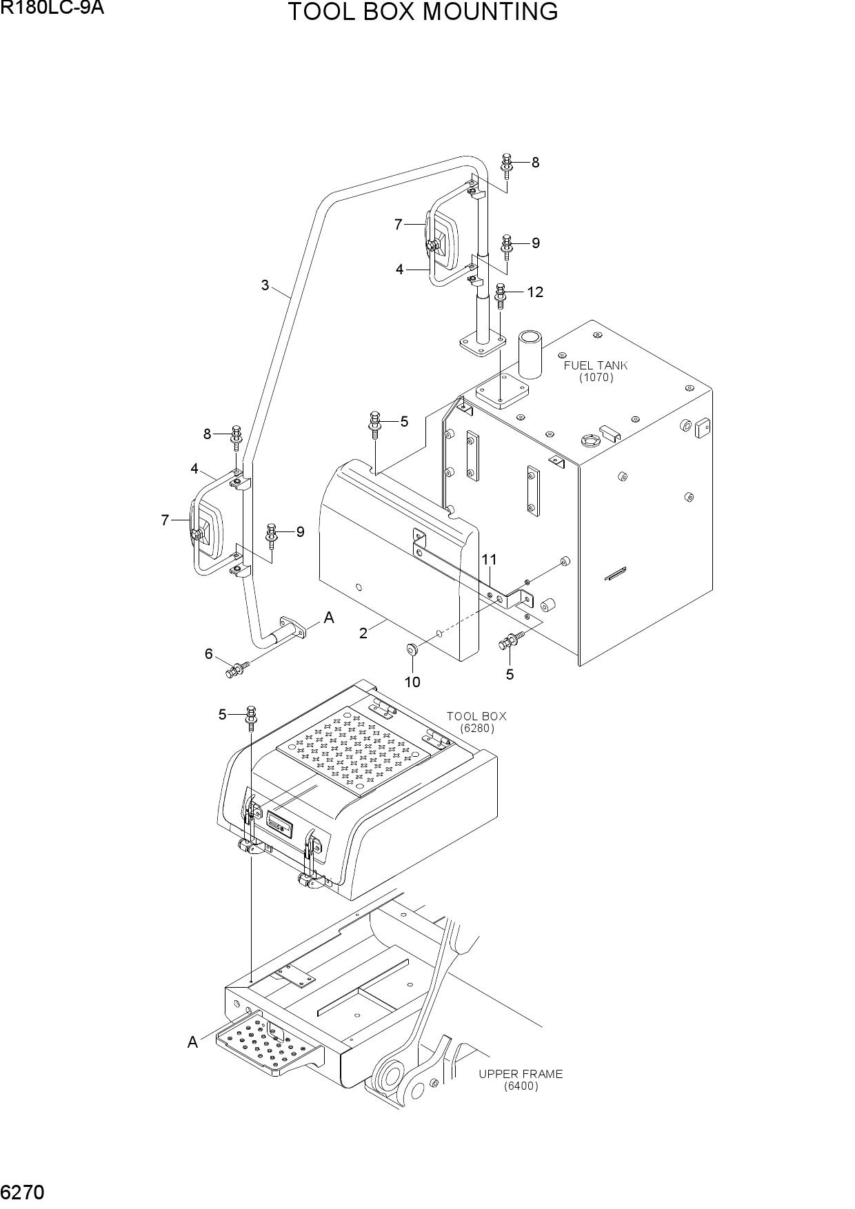 TOOL BOX MOUNTING