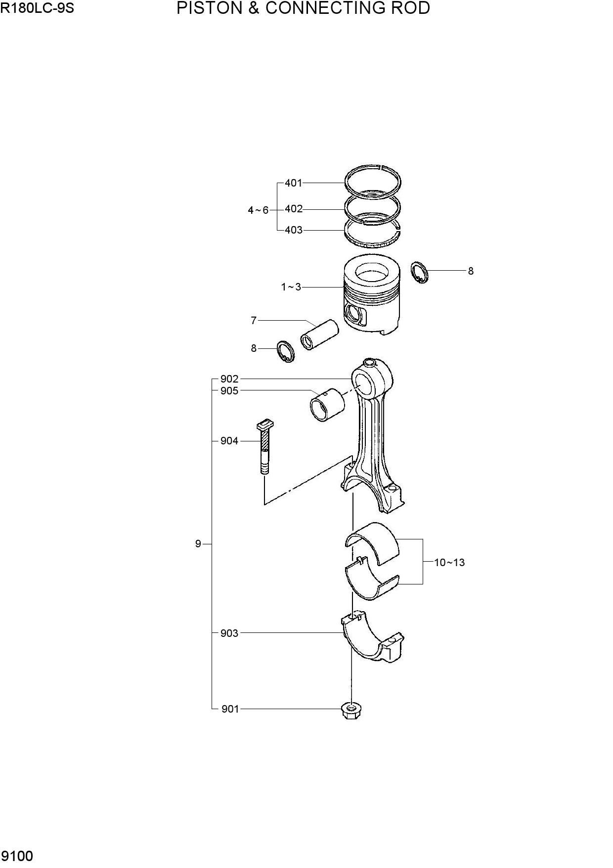 PISTON & CONNECTING ROD