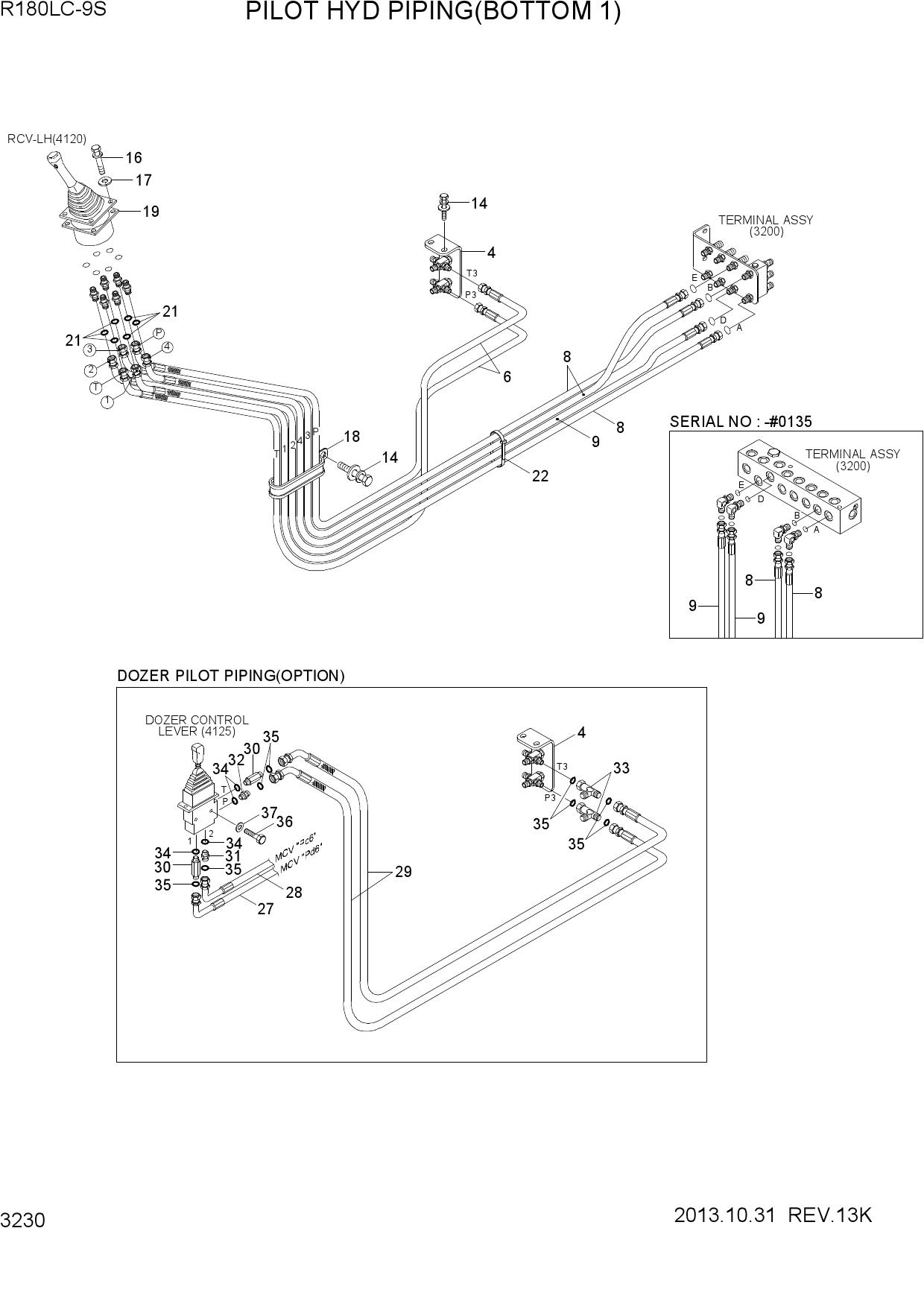 PILOT HYD PIPING(BOTTOM 1)