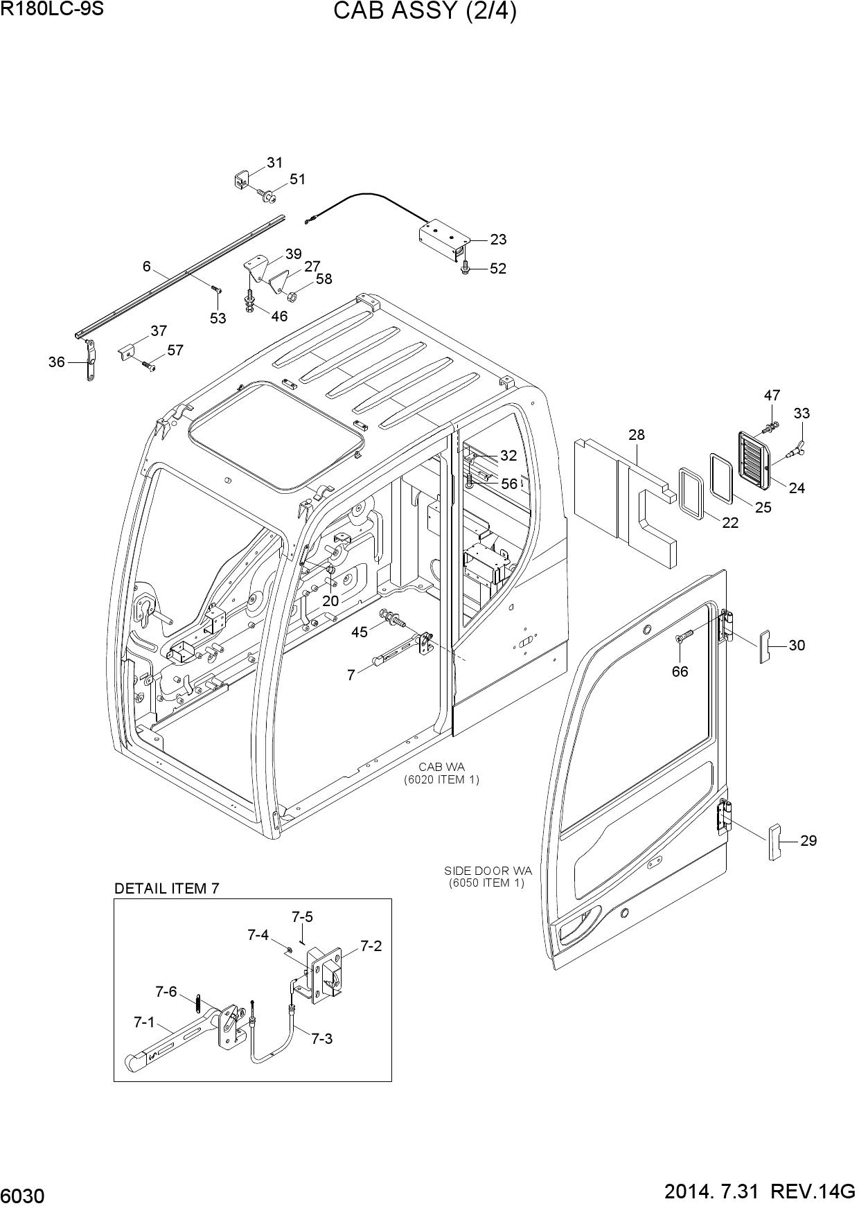 CAB ASSY(2/4)