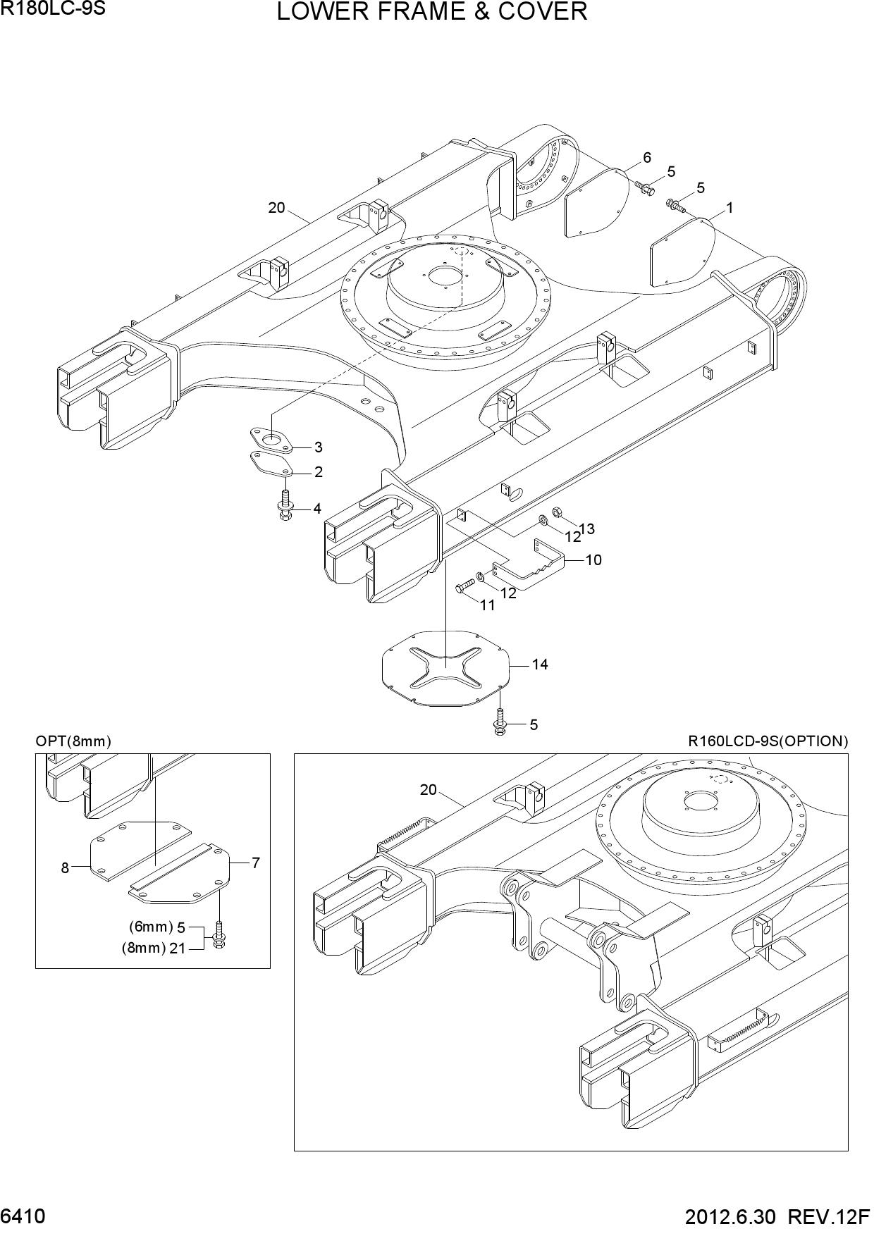 LOWER FRAME & COVER