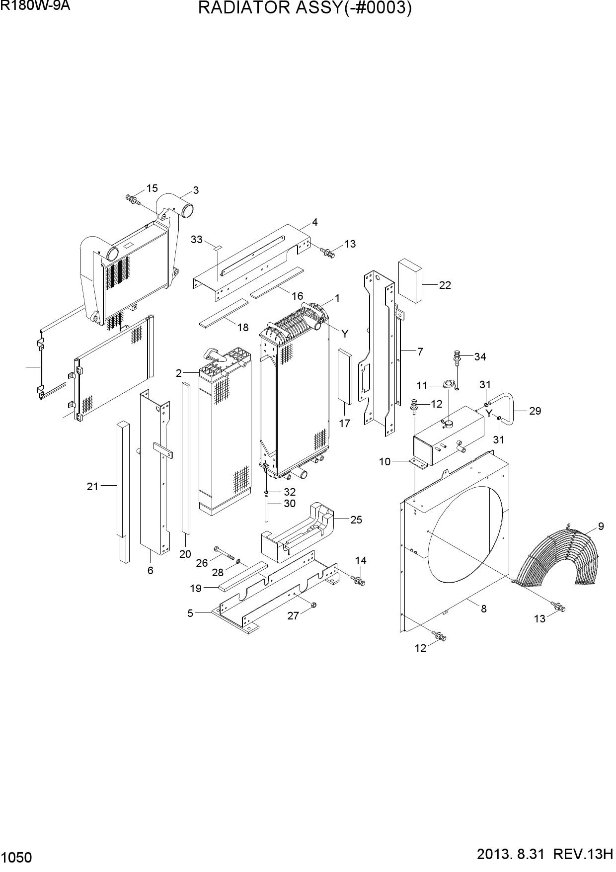 RADIATOR ASSY(-#0003)
