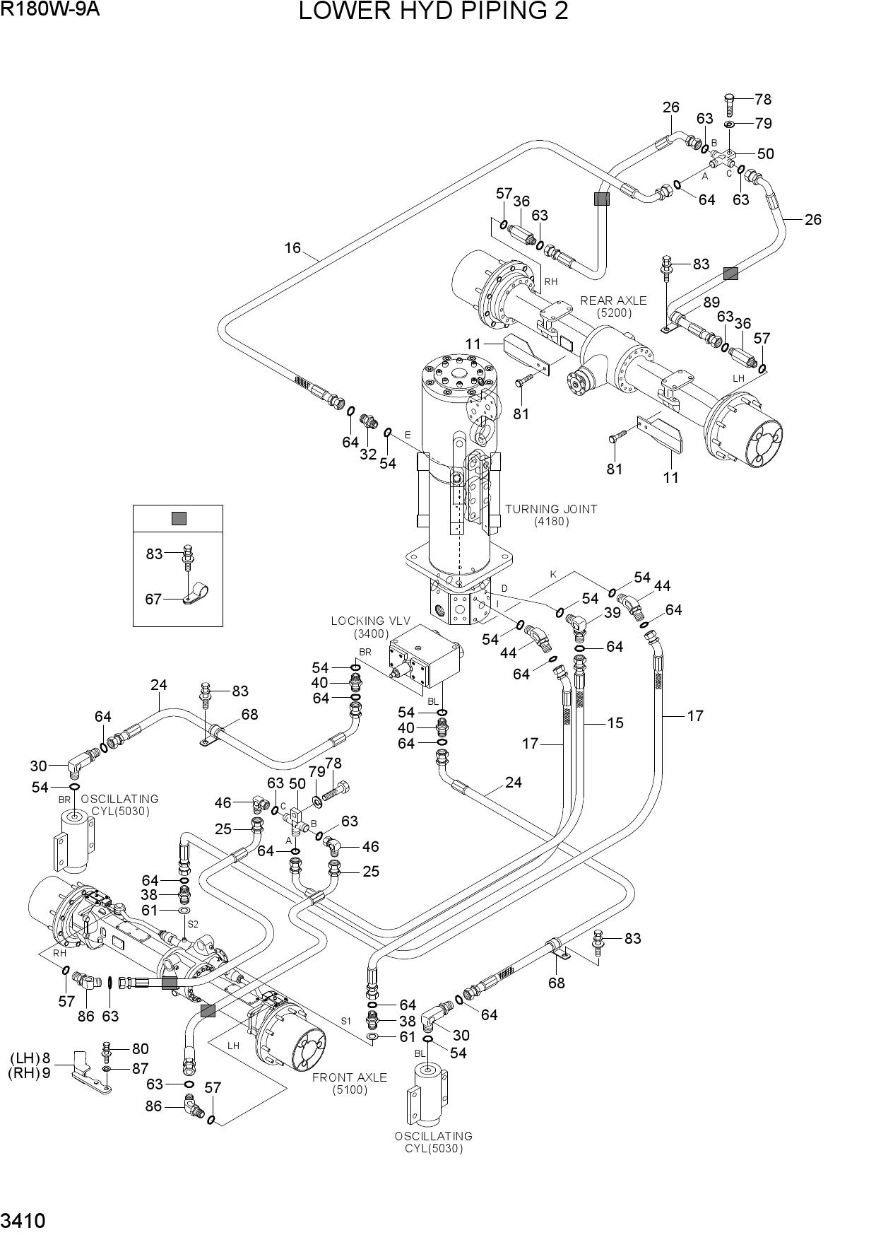 LOWER HYD PIPING 2