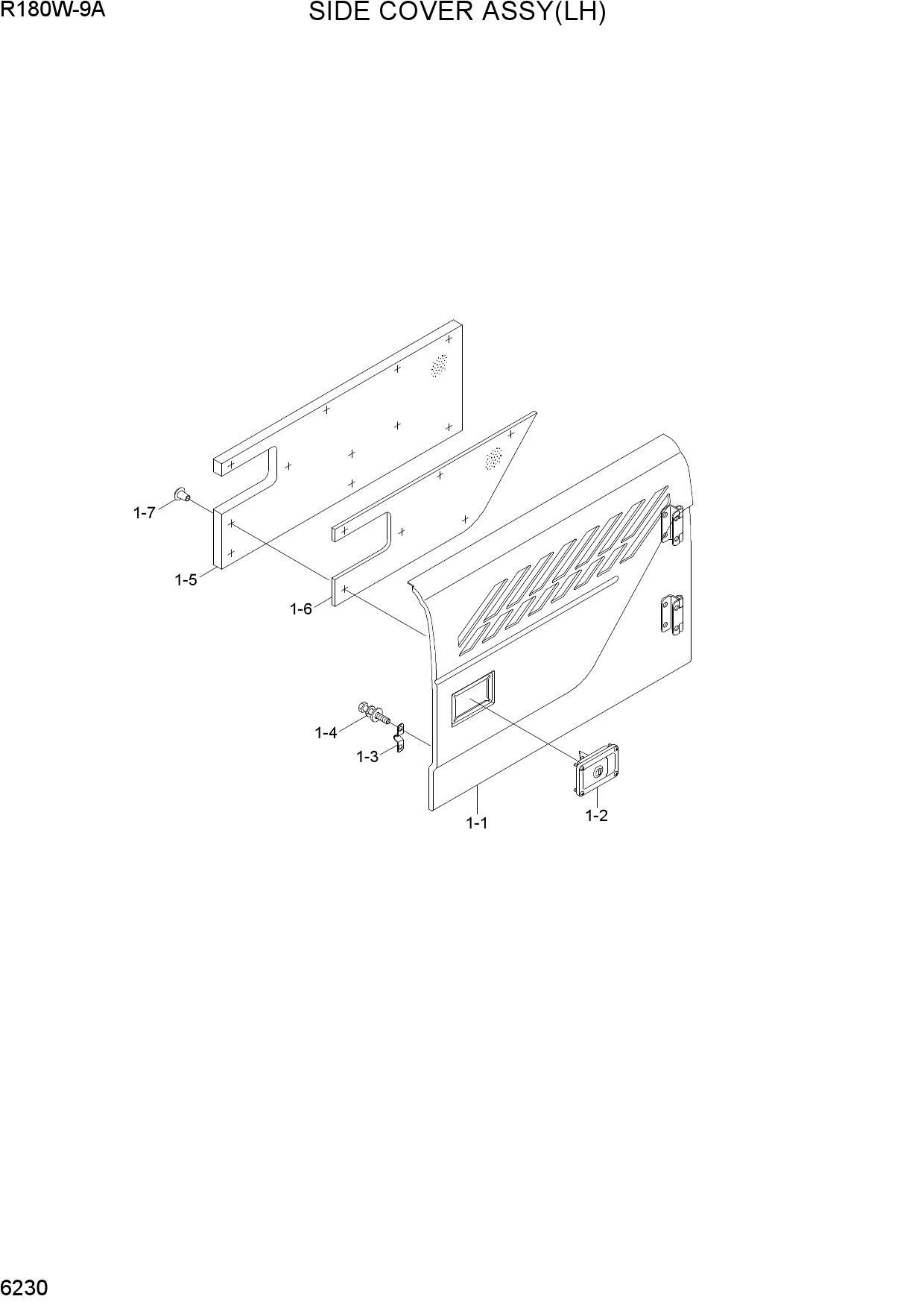 SIDE COVER ASSY(LH)