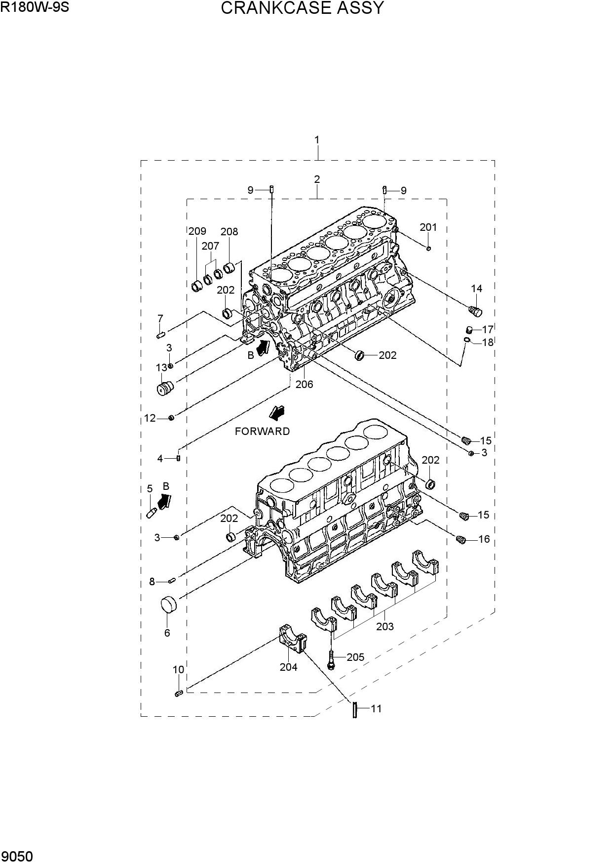 CRANKCASE ASSY
