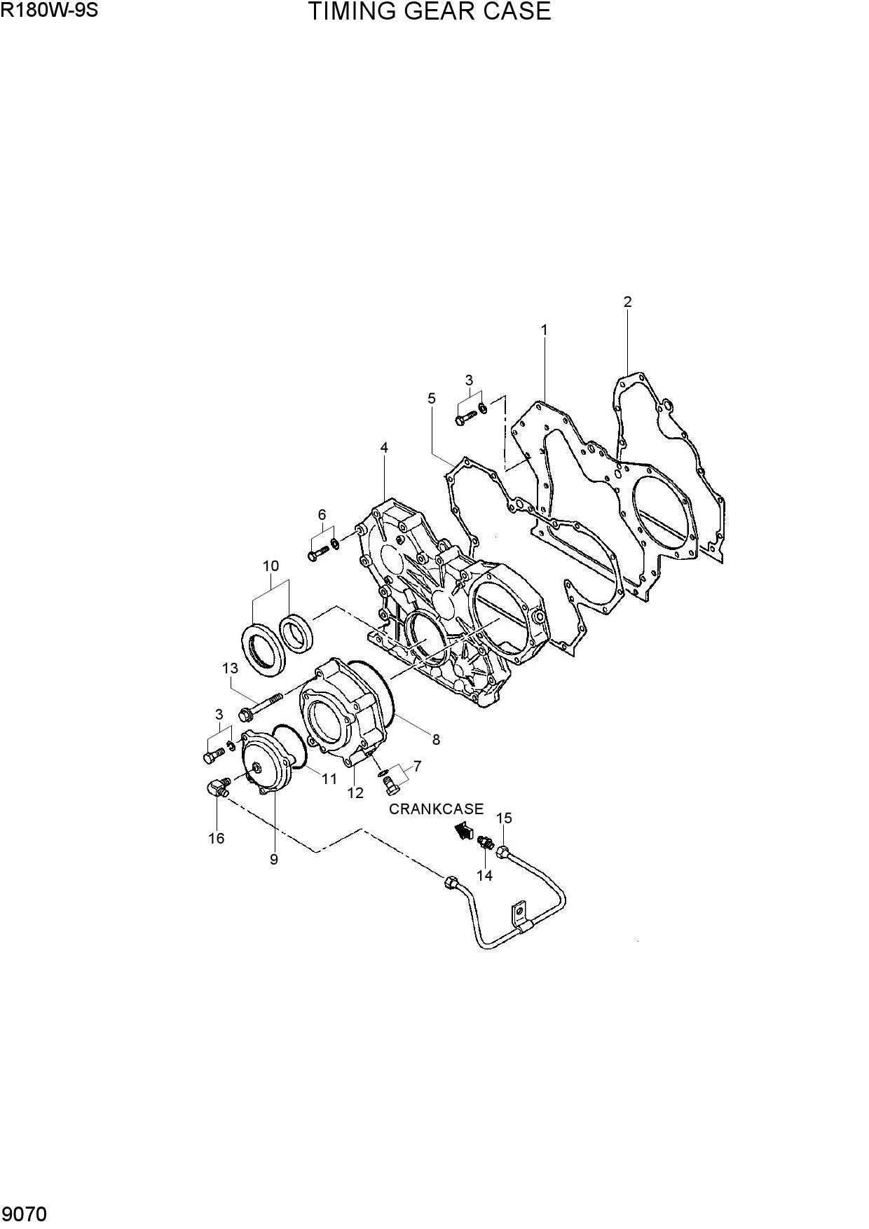 TIMING GEAR CASE