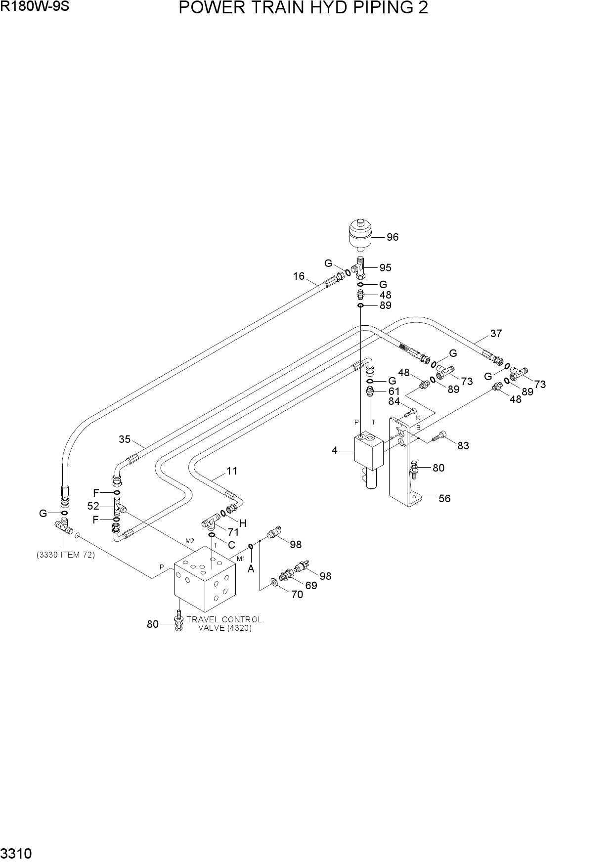 POWER TRAIN HYD PIPING 2