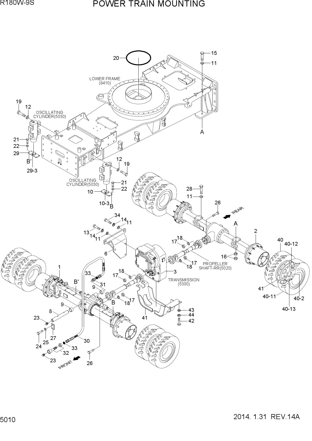 POWER TRAIN MOUNTING