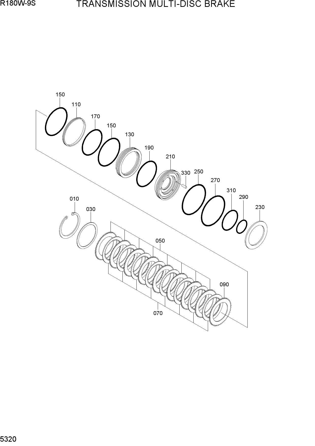 TRANSMISSION MULTI-DISC BRAKE