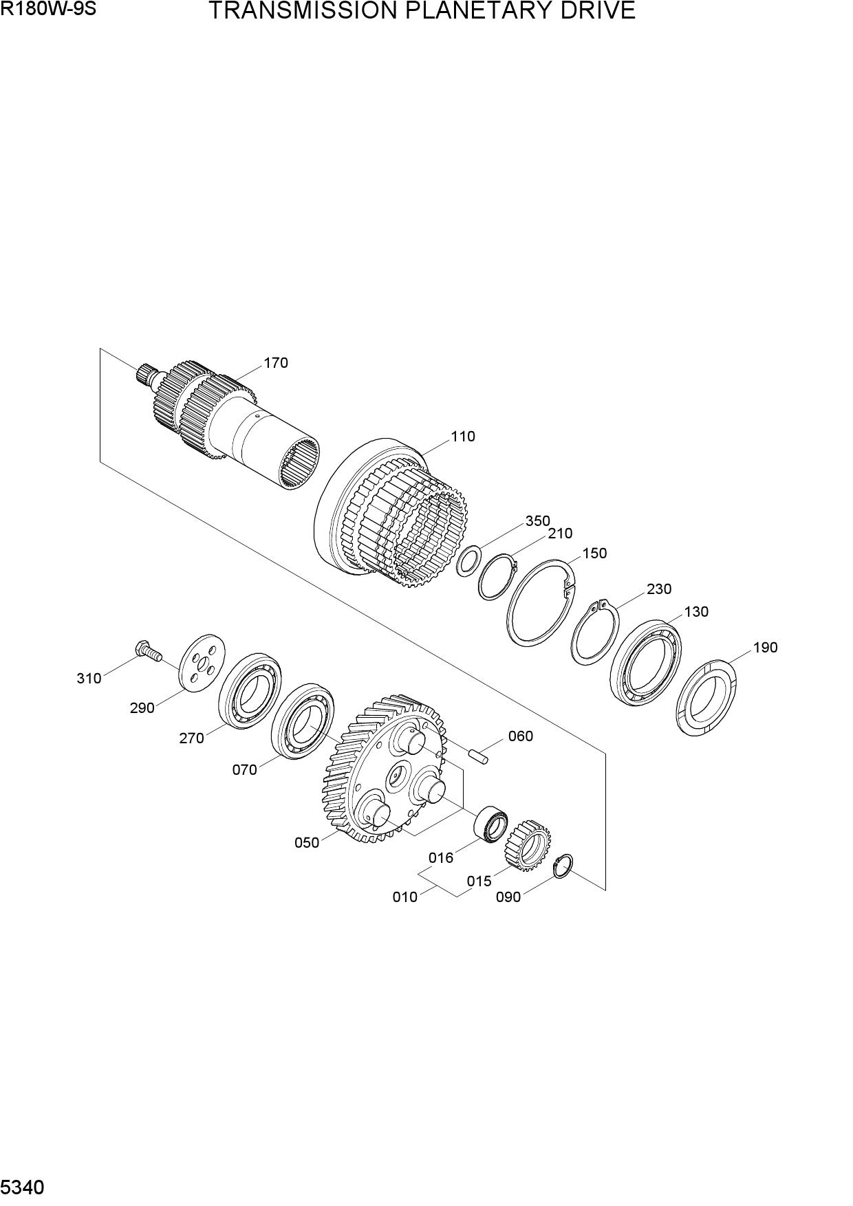 TRANSMISSION PLANETARY DRIVE