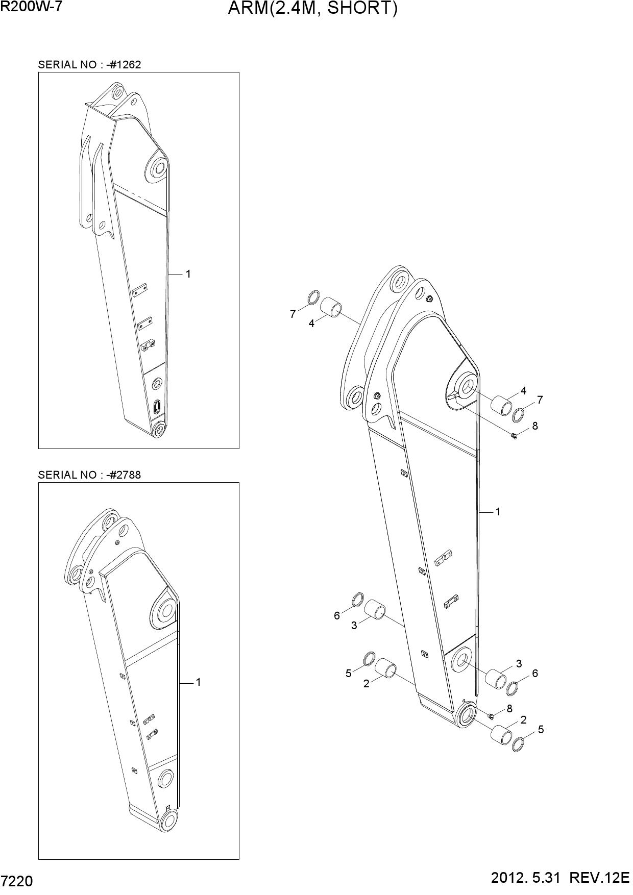 ARM(2.4M, SHORT)