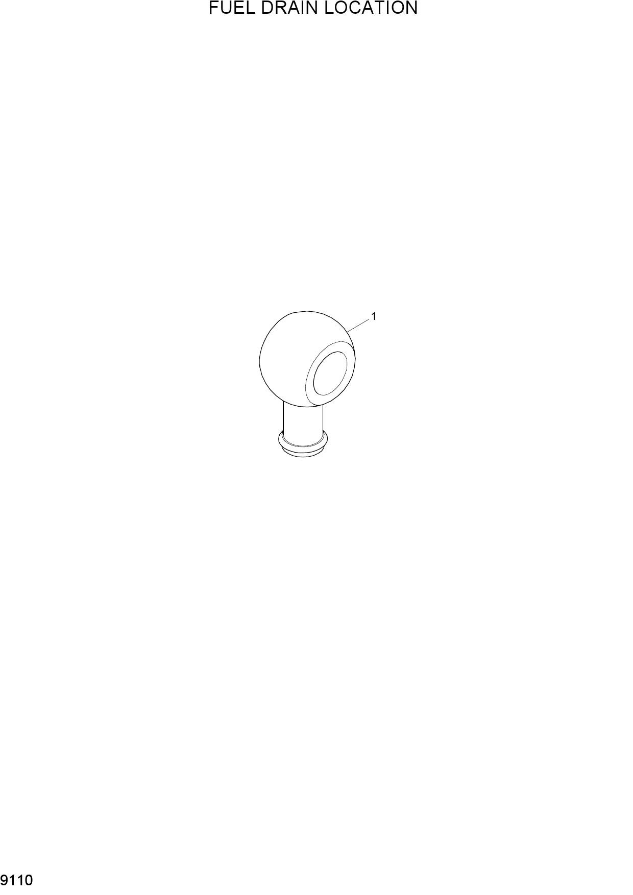 FUEL DRAIN LOCATION
