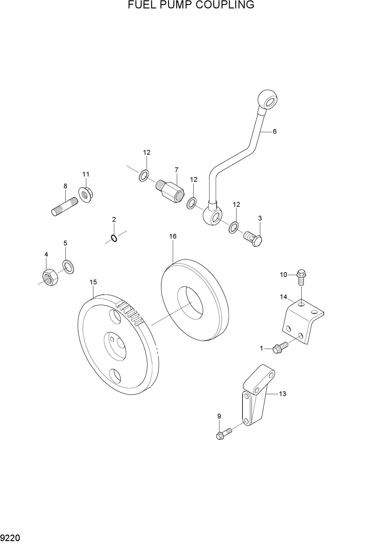 FUEL PUMP COUPLING