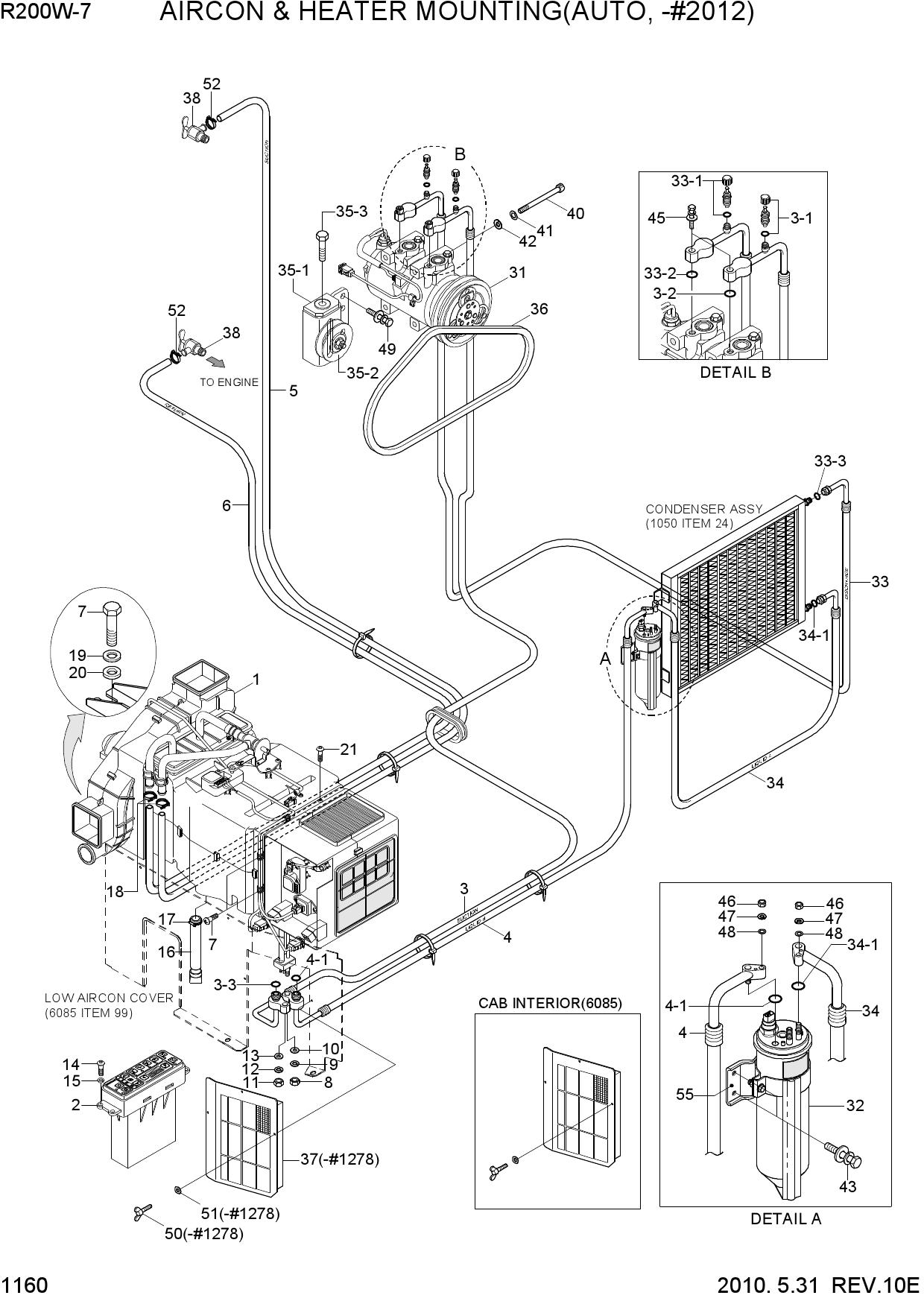AIRCON & HEATER MOUNTING(AUTO, -#2012)