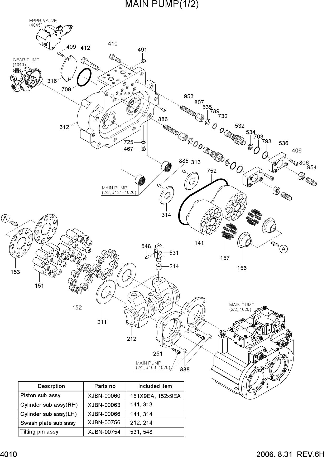 MAIN PUMP(1/2)