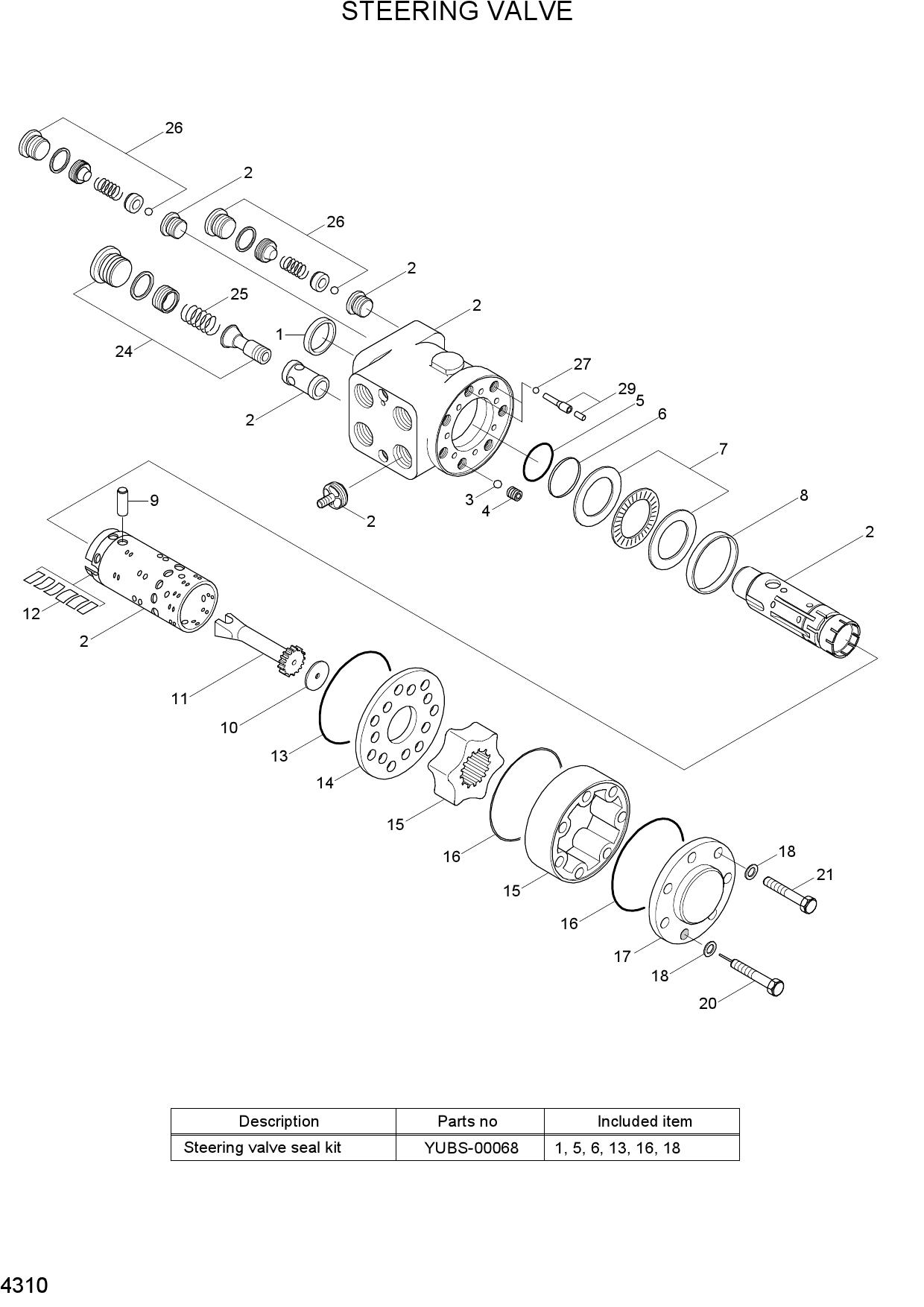 STEERING VALVE