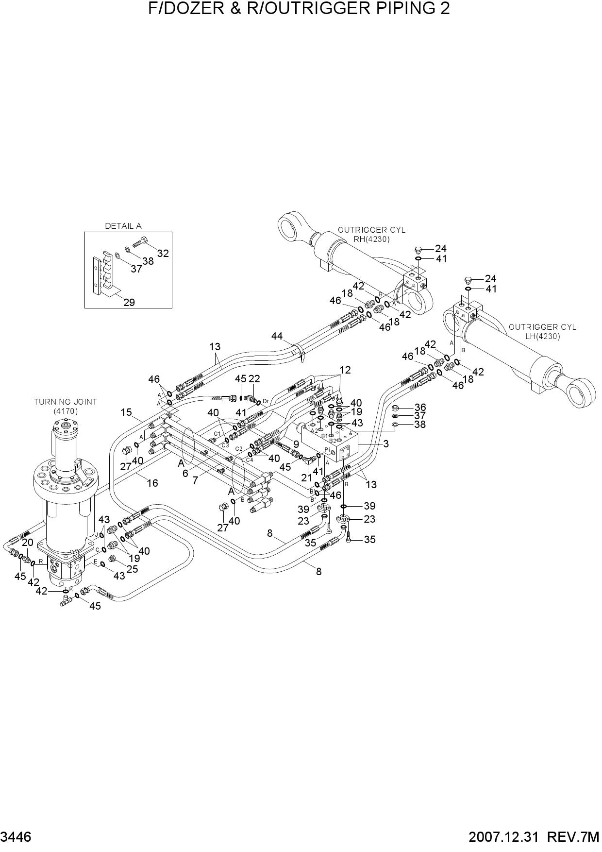 F/DOZER & R/OUTRIGGER PIPING 2