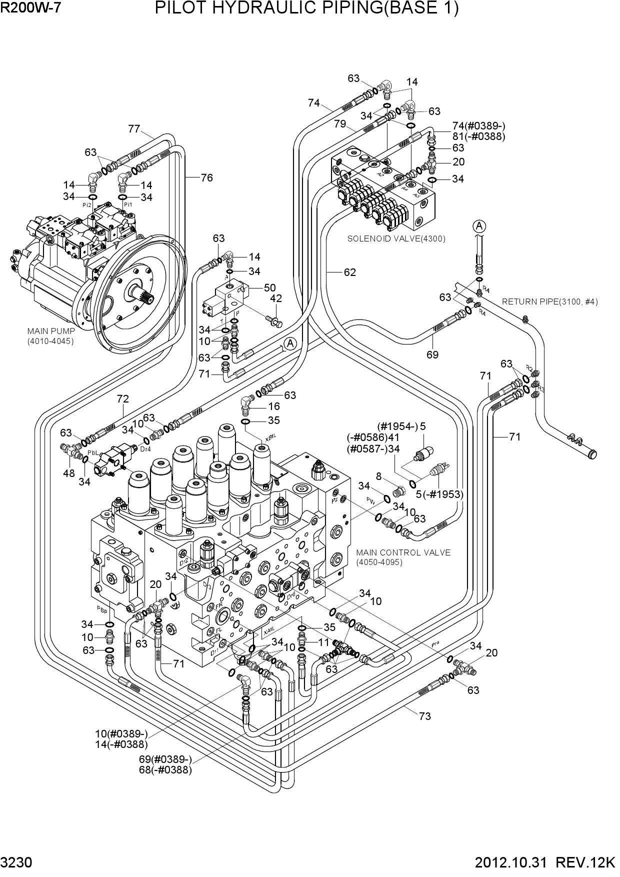 PILOT HYD PIPING(BASE 1)
